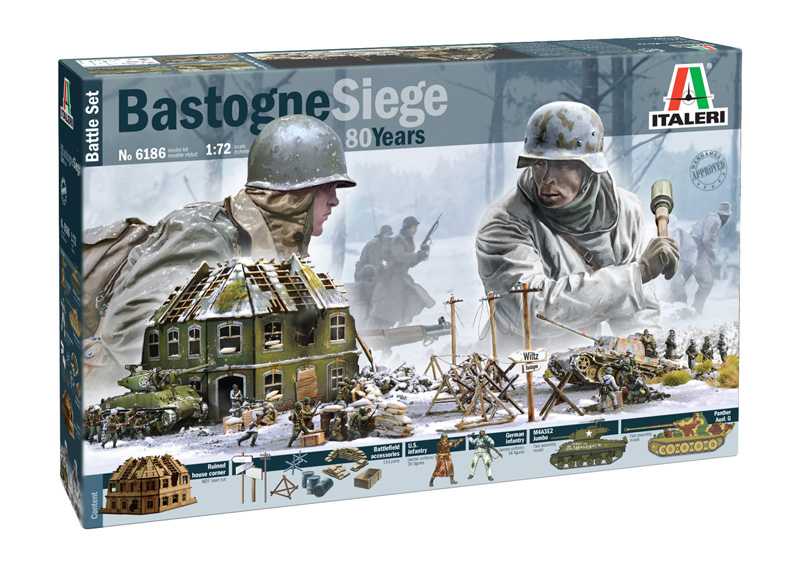 Model Kit diorama 6186 - Bastogne Siege 80 Years (1:72)