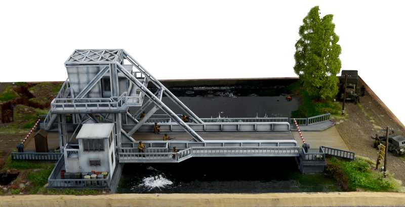 Model Kit diorama 6194 - Pegasus Bridge Airborne Assault (1:72)