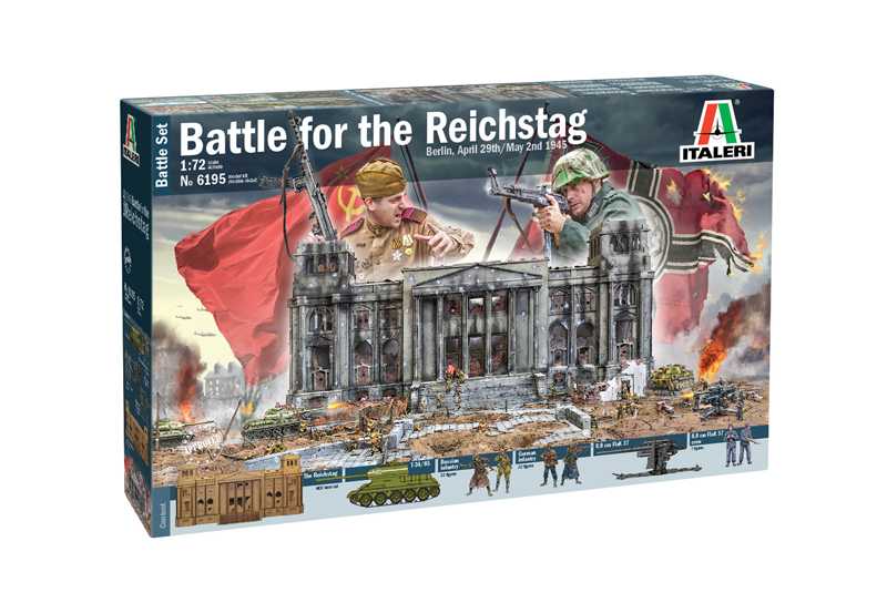 Model Kit diorama 6195 - Berlin 1945: Battle for the Reichstag (1:72)