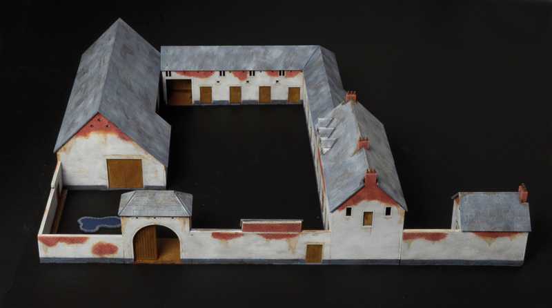 Model Kit diorama 6197 - Waterloo 1815: La Haye Sainte (1:72)