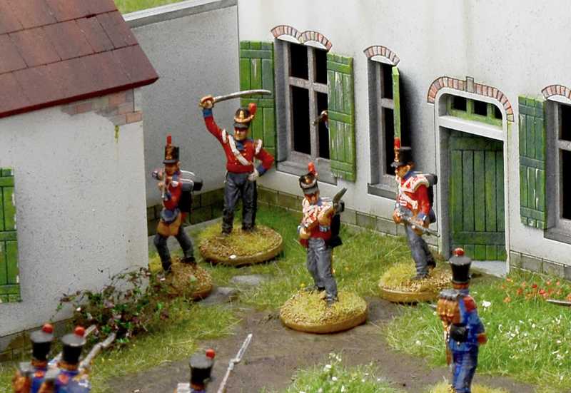 Model Kit diorama 6197 - Waterloo 1815: La Haye Sainte (1:72)