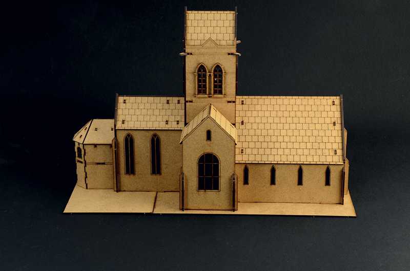 Model Kit diorama 6199 - Battle of Normandy: Saint-Mere-Église 6 June 1944 (1:72)