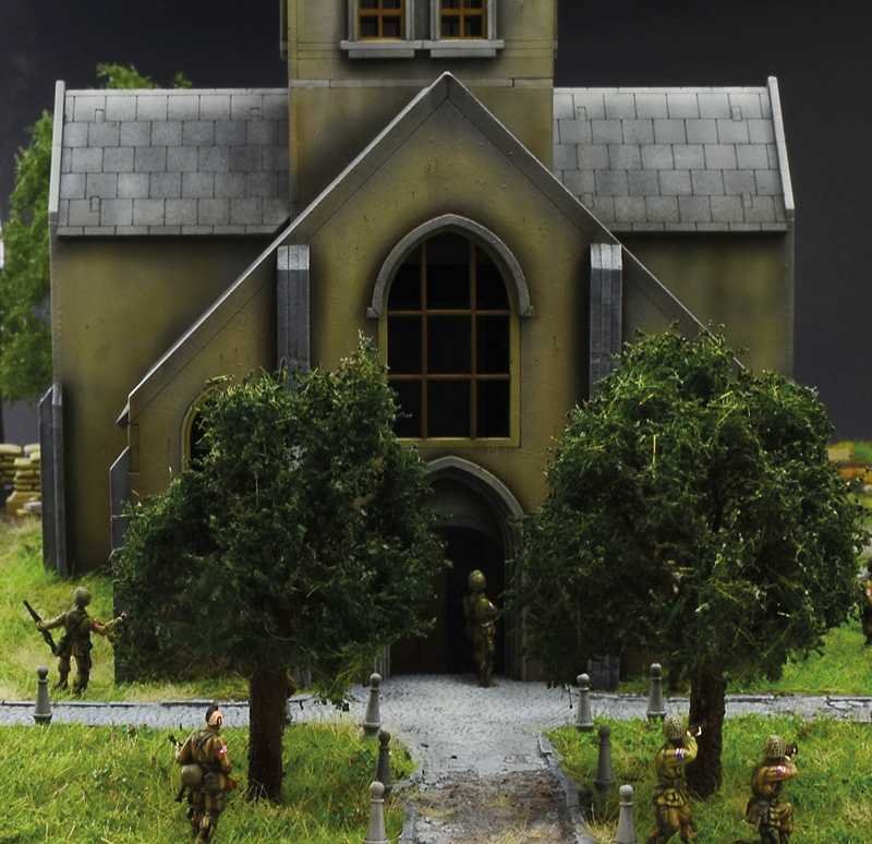 Model Kit diorama 6199 - Battle of Normandy: Saint-Mere-Église 6 June 1944 (1:72)
