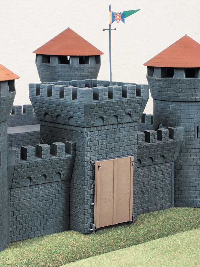 Model Kit diorama 8510 - Medieval Stone Fortress (RR) (1:72)