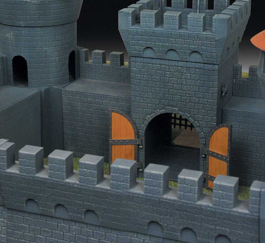 Model Kit diorama 8510 - Medieval Stone Fortress (RR) (1:72)