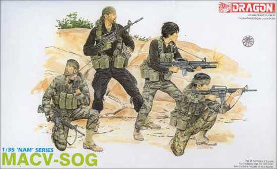 Model Kit figurky 3306 - MACV-SOG (1:35)