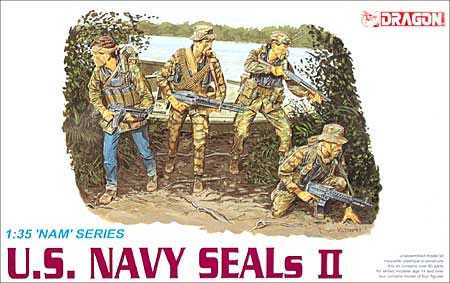 Model Kit figurky 3316 - U.S. NAVY SEALs II (1:35)