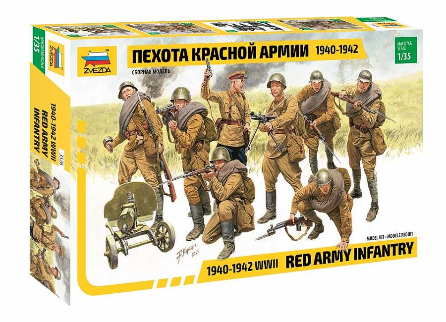 Model Kit figurky 3526 - Red Army Infantry (1940-42) (1:35)