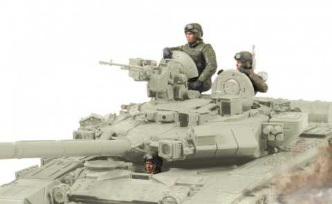 Model Kit figurky 3684 - Russian Tank Crew - Combat version (1:35)