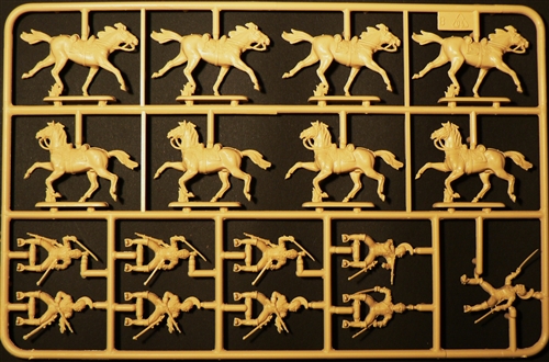 Model Kit figurky 6003 - FRENCH HEAVY CAVALRY (NAP. WARS) (1:72)