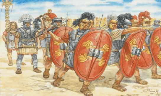 Model Kit figurky 6021 - ROMAN INFANTRY (I-II CENTURY B.C.) (1:72)