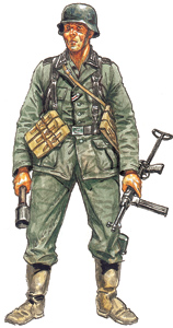 Model Kit figurky 6033 - WWII - GERMAN INFANTRY (1:72)