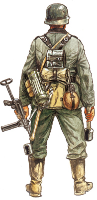 Model Kit figurky 6033 - WWII - GERMAN INFANTRY (1:72)