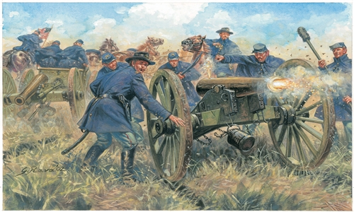 Model Kit figurky 6038 - UNION ARTILLERY (AMERICAN CIVIL WAR) (1:72)