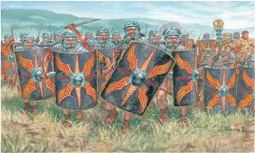 Model Kit figurky 6047 - ROMAN INFANTRY (CESAR'S WARS) (1:72)