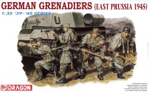 Model Kit figurky 6057 - GERMAN GRENADIERS (EAST PRUSSIA 1945) (1:35)