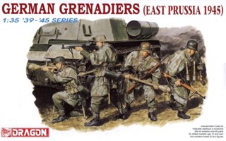 Model Kit figurky 6057 - GERMAN GRENADIERS (EAST PRUSSIA 1945) (1:35)