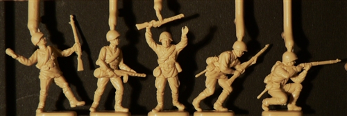 Model Kit figurky 6057 - WWII - RUSSIAN INFANTRY (1:72)