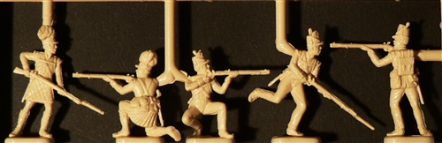 Model Kit figurky 6058 - BRITISH and SCOTS INFANTRY (NAPOL.WARS) (1:72)