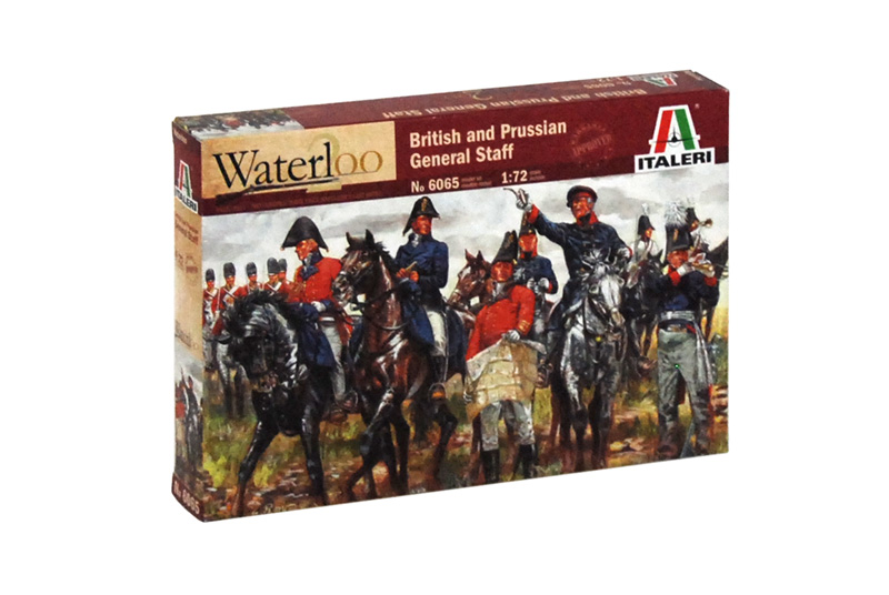 Model Kit figurky 6065 - BRITISH &amp; PRUSSIAN GENERAL STAFF (NAP.WARS) (1:72)