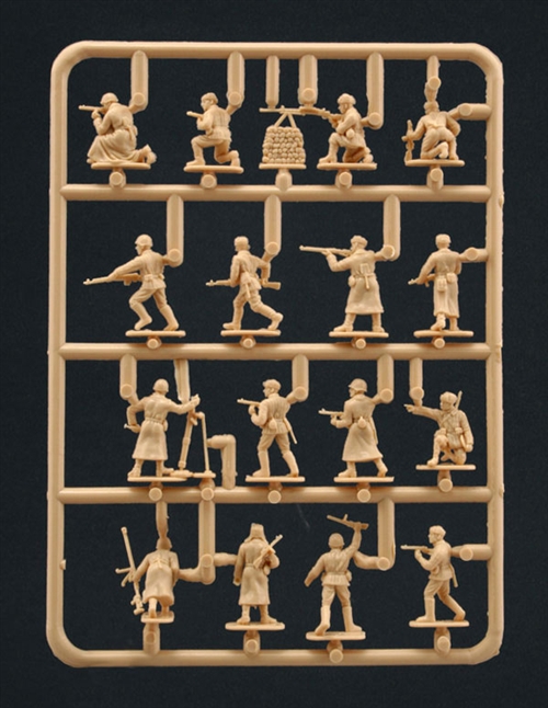 Model Kit figurky 6069 - WWII -RUSSIAN INFANTRY (WINTER UNIF) (1:72)