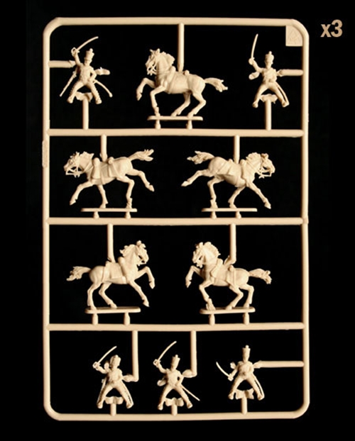 Model Kit figurky 6080 - NAPOLEONIC WARS - FRENCH LIGHT CAVALRY (1:72)