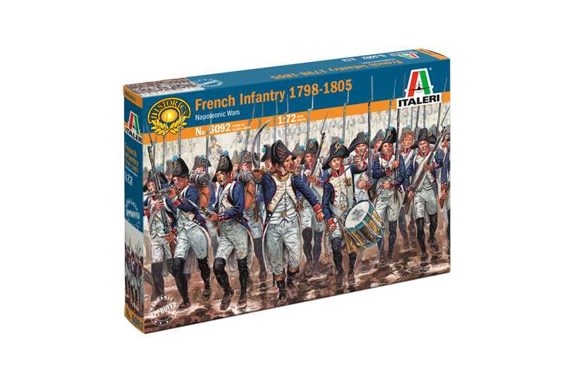 Model Kit figurky 6092 - NAPOLEONIC WARS: FRENC INF.1800-05 (1:72)