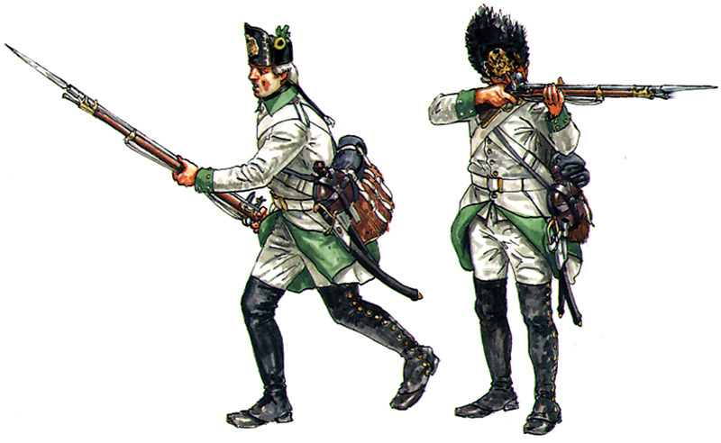 Model Kit figurky 6093 - AUSTRIAN INFANTRY 1798-1805 (NAP.WARS) (1:72)