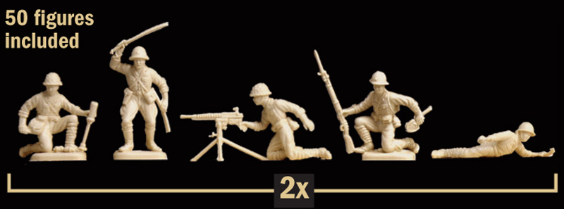 Model Kit figurky 6170 - WWII - JAPANASE INFANTRY (1:72)