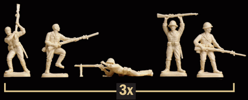 Model Kit figurky 6170 - WWII - JAPANASE INFANTRY (1:72)