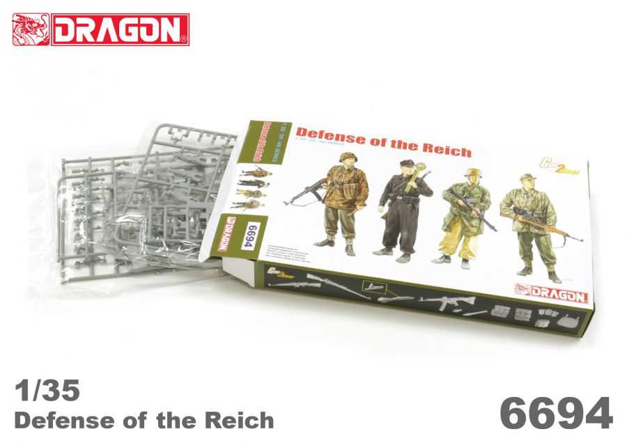 Model Kit figurky 6694 - DEFENSE OF THE REICH (1:35)