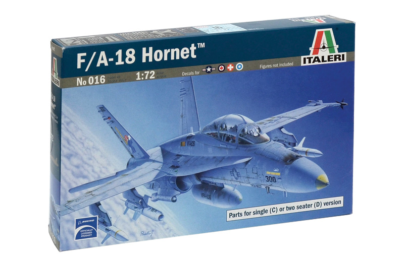 Model Kit letadlo 0016 - F/A-18C/D WILD WEASEL (1:72)