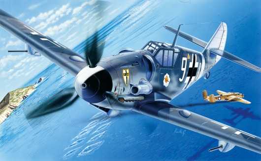 Model Kit letadlo 0063 - BF-109 G-6 (1:72)