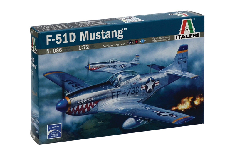 Model Kit letadlo 0086 - F-51D MUSTANG (1:72)