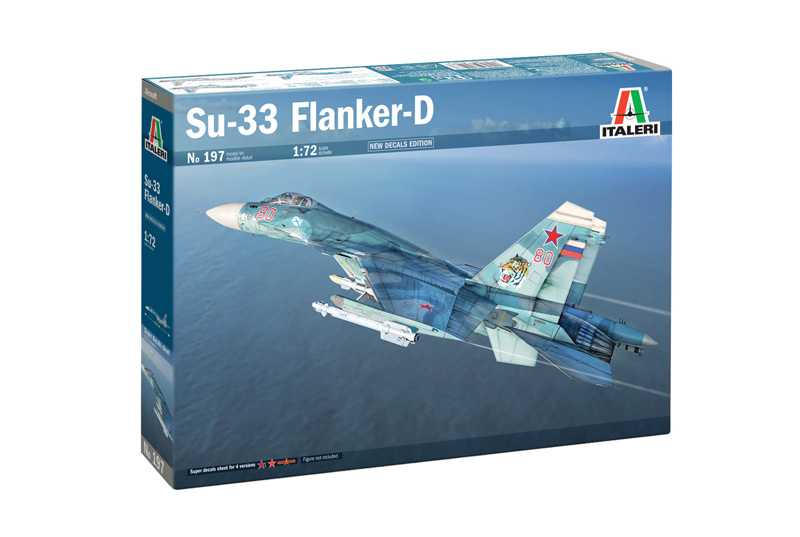 Model Kit letadlo 0197 - SUKHOI SU-27 D "SEA FLANKER" (1:72)