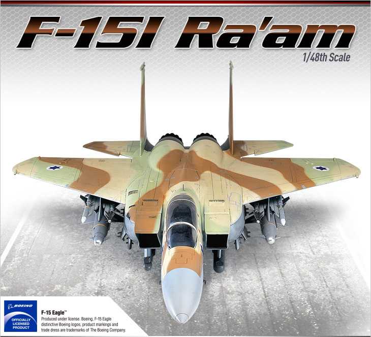 Model Kit letadlo 12217 - F-151 RA'AM (1:48)