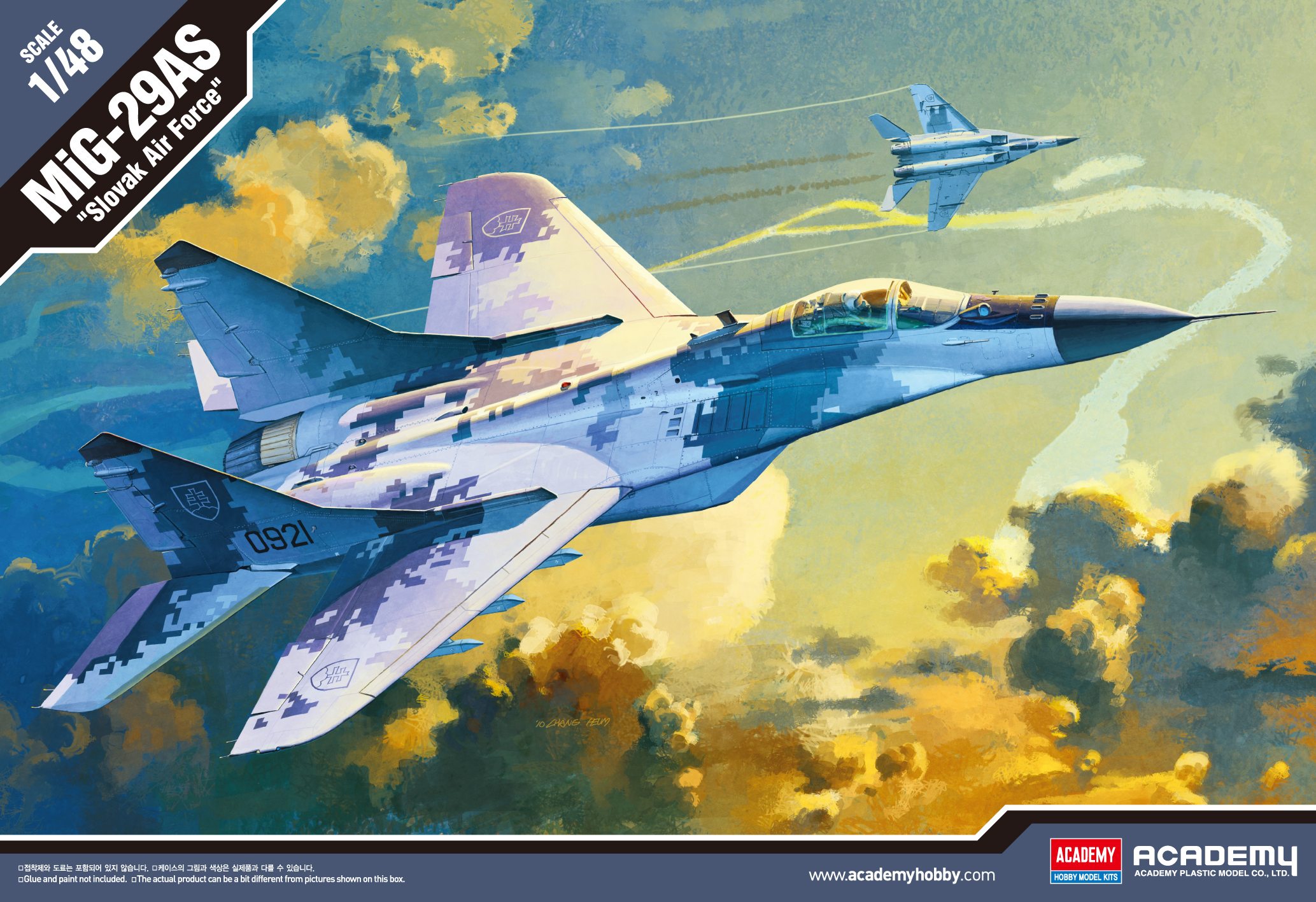 Model Kit letadlo 12227 - MIG-29AS :LE (1:48)