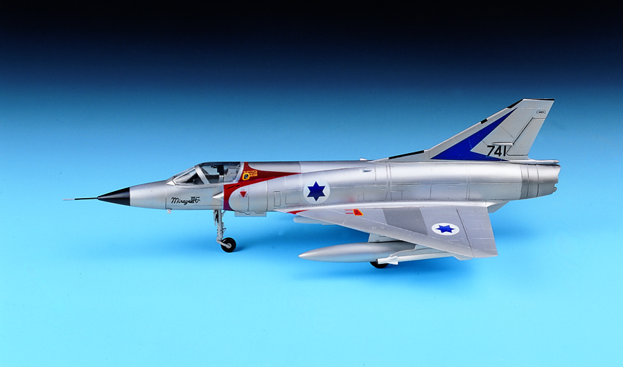 Model Kit letadlo 12247 - MIRAGE III-C FIGHTER (1:48)