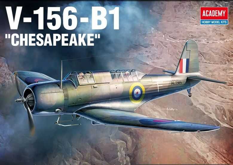 Model Kit letadlo 12330 - V-156-B1 Chesapeake (1:48)