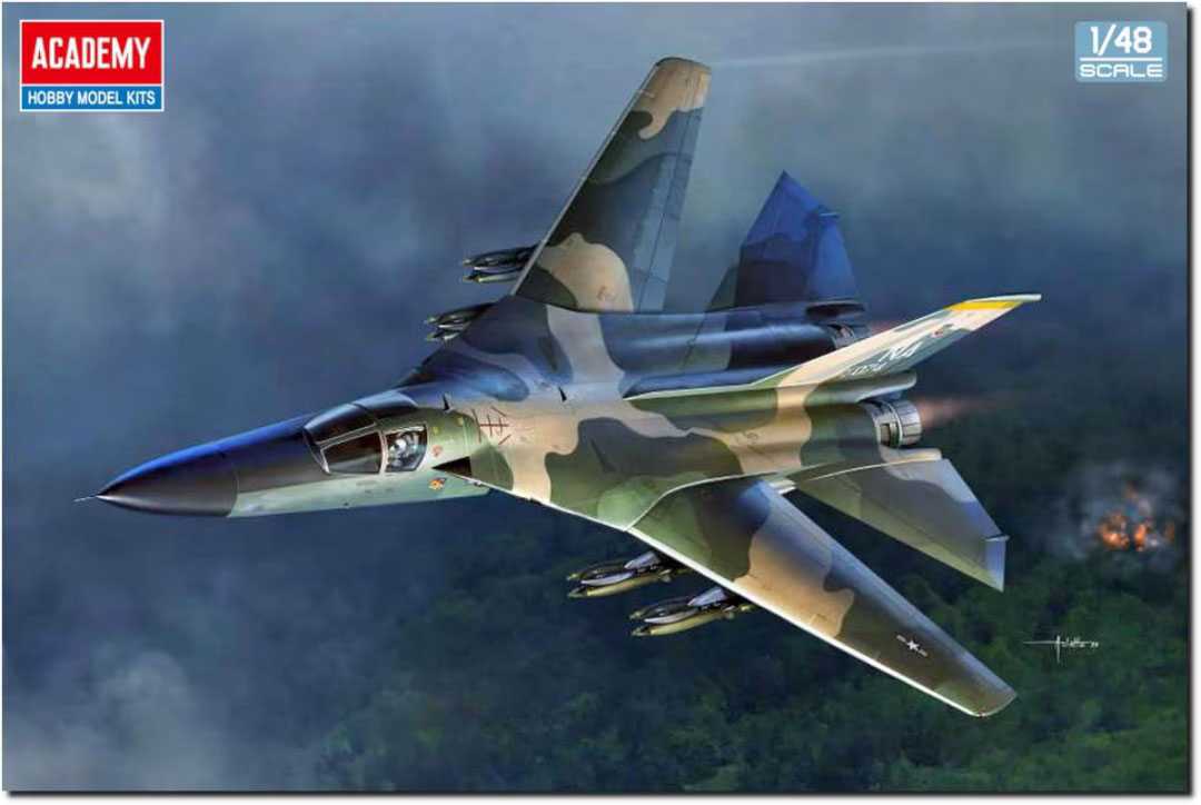 Model Kit letadlo 12360 - USAF F-111A Aardvark "Vietnam War" (1:48)