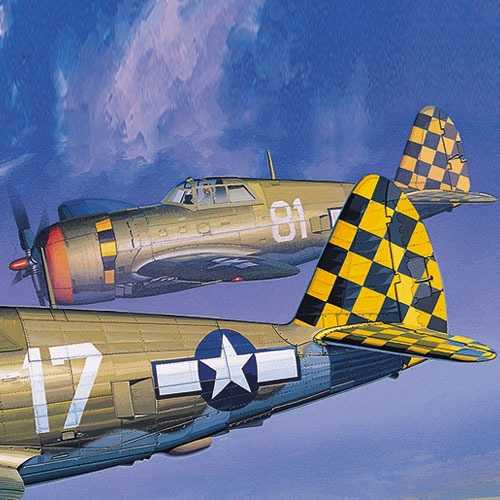 Model Kit letadlo 12492 - P-47D "RAZOR-BACK" (1:72)