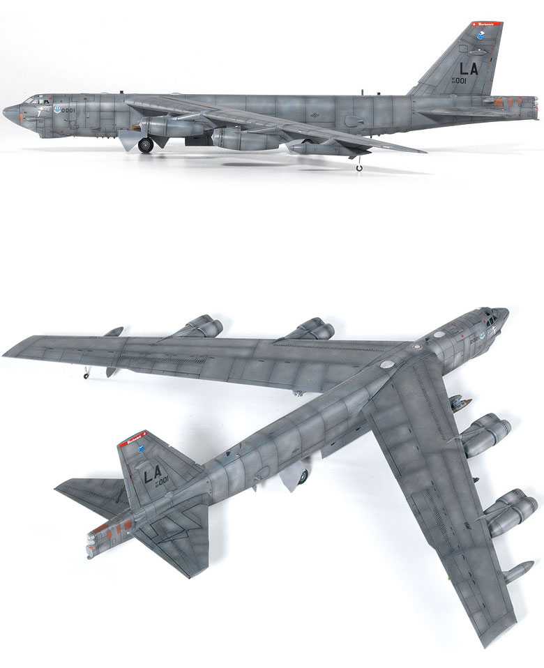 Model Kit letadlo 12622 - USAF B-52H 20th BS "Buccaneers" (1:144)