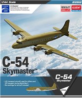 Model Kit letadlo 12652 - USAF C-54 SKYMASTER (1:144)