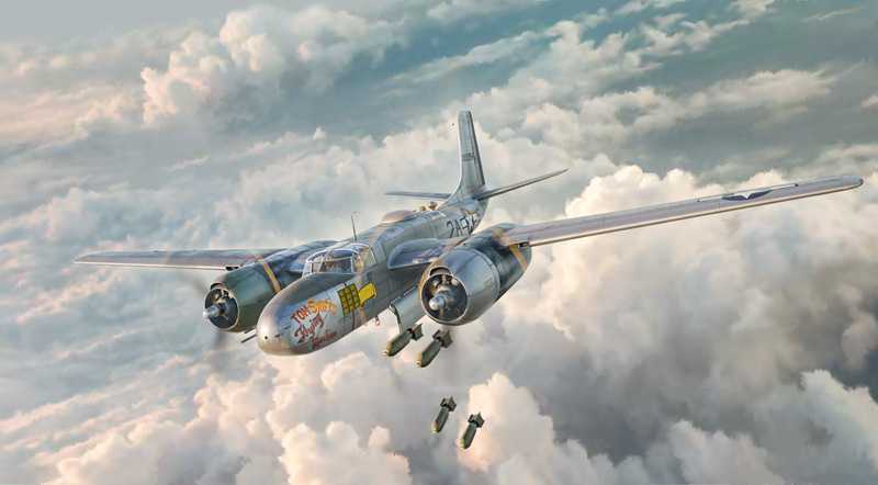 Model Kit letadlo 1274 - A-26 A/B Invader (1:72)