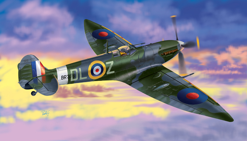 Model Kit letadlo 1307 - SPITFIRE Mk.VI (1:72)