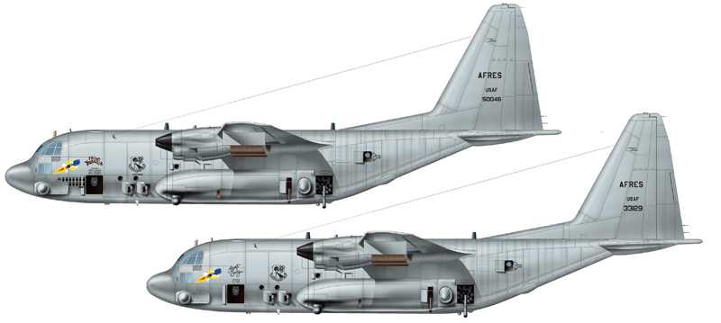 Model Kit letadlo 1310 - AC-130H "SPECTRE" (1:72)