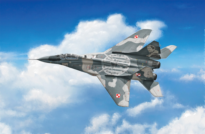 Model Kit letadlo 1377 - MIG29 "FULCRUM" (1:72)