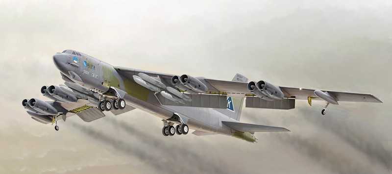 Model Kit letadlo 1378 - B-52G STRATOFORTRESS (1:72)