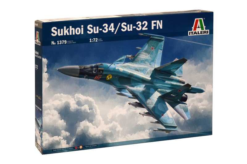 Model Kit letadlo 1379 - SUKHOI SU-34/SU-32 FN (1:72)