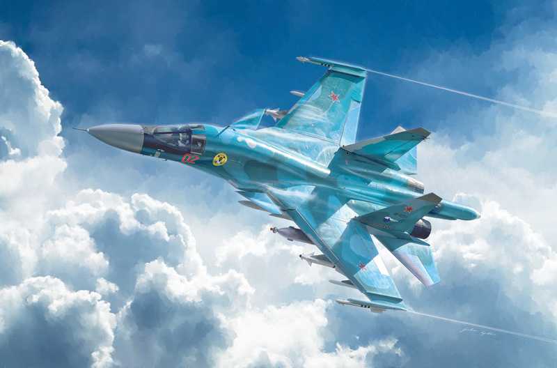 Model Kit letadlo 1379 - SUKHOI SU-34/SU-32 FN (1:72)